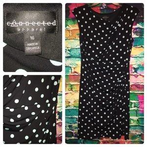 Connected Apparel Midi Dress